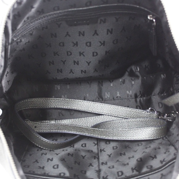 DKNY  DKNY Chelsea Large Satchel Pewter